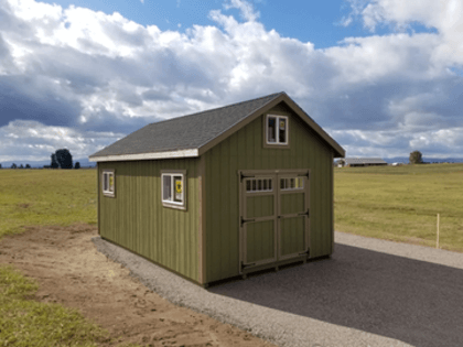 12x20 Cottage Shed Montana